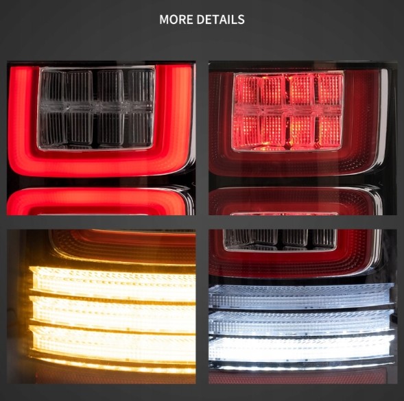 VLAND LDFO96 mhm Комплект задніх ліхтарів Vland Led Neon Dynamic Diodes Ford F150 F-150 XIII mk 13 14