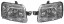 TYC 20-0336-15-2 + 20-0335-15-2 Fiat panda 03- фар передні комплект