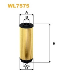 WL7575 WIX FILTERS Фільтр оливи