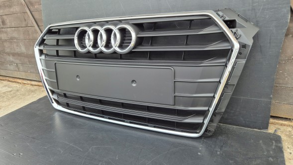 Audi OE GRILL A4 B9 8W0 PRZEDLIFT 2015-2019 CZARNY MATOWY Решітка радіатора РЕШІТКА Audi A4 B9 8W0 15-19 OE 8W0853651 ОРИГ. НОВИНКА!