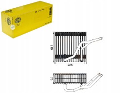 Hella PRO/8FV 351 210-541 HEL Випарник кондиціонера [HELLA] + асистент зіткнення #34