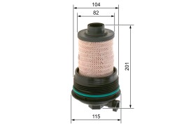 F026402260 BOSCH Фільтр паливний