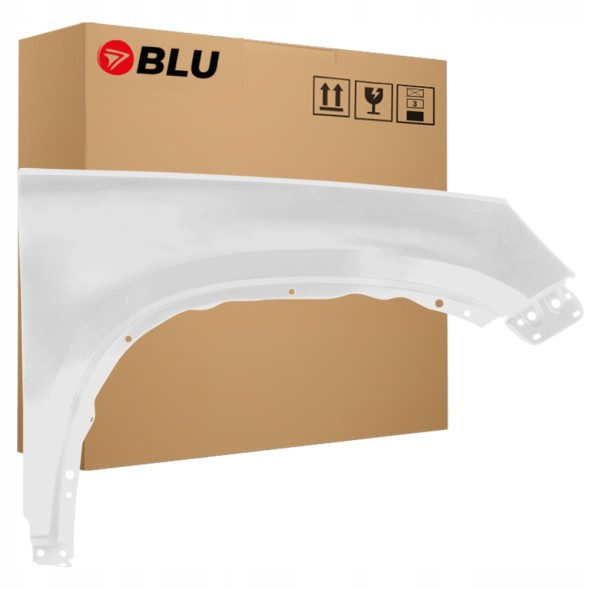 315336116 BLU Крило переднє праве біле VW TIGUAN I 5N LC9A 07-16 оцинковане PureWeiss