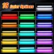 CHINA JGD-MU10-FRSMRGB Світлодіодні обведення – фронт і задня частина – rgb + пульт дистанційного керування ford mustang 2010-2014