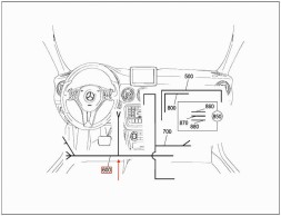 Mercedes-Benz OE 1565409700, A1565409700, A-156-540-97-00 Джгут електричних проводів Mercedes GLA x156 A1565409700 Оригінал