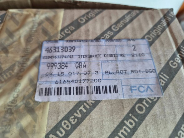 Fiat OE Важіль перемикання передач 46313039 Fiat Punto EVO Lift 09-