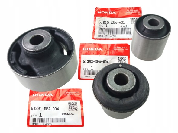 Honda OE WBEURO/51391-SEA-004 / 51393-SEA-004 / 51810-SDA-A01 HONDA ACCORD VII 2003 - 2008 ВТУЛКИ ПЕРЕДНЬОГО ВАЖЕЛЯ, ОРИГІНАЛ