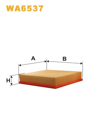 WA6537 WIX FILTERS Фільтр повітряний