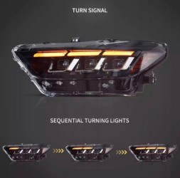 VLAND YAA-MST-2080A-2P31A ПЕРЕДНІ ФАРИ FORD MUSTANG VLAND EU СТИЛЬ S650 2015-2017 РЕФЛЕКТОРИ