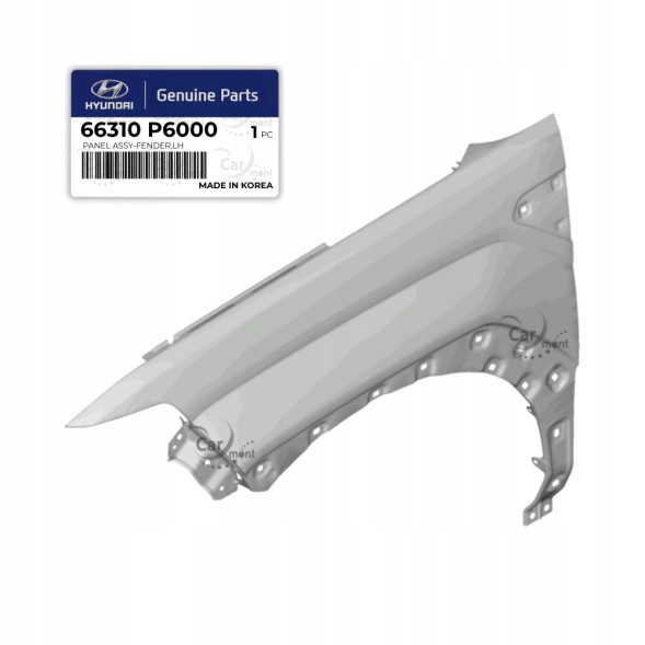 OEM 66310-R6000 Передній лівий крило Hyundai Santa Fe MX5 2024+ 66310R6000, 66310P6000