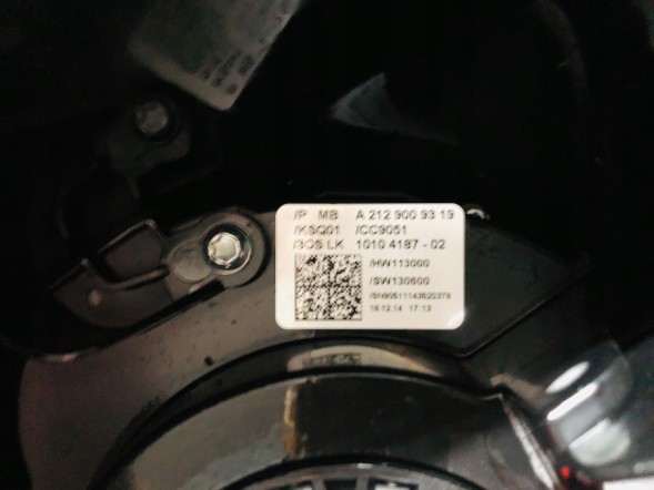 Mercedes-Benz OE MERCEDES W212 КОМБІНЦІЙ A2129009319
