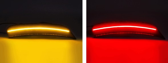 Vinstar 24V219-2 mhm Габаритний ліхтар LED тюнінг чорний Chrysler Pacifica II 2 16 Voyager