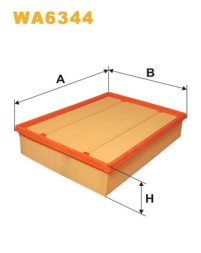 WA6344 WIX FILTERS Фільтр повітряний