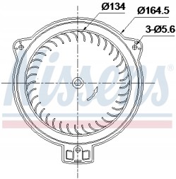 AVA Quality cooling TO8811 Внутрішній вентилятор ava quality cooling to8811