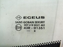 Renault OE СКЛО Передні двері L 802633742R Trafic III, Talento, NV300, Vivaro II