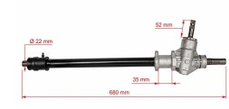 Suzuki OE NOWA 4700356, 4700659, 4706018, 4706019, 48510-83E50, 48510-83E50-000, 900644, 900647, 900658, 900659, 9195074, 9195075, 93173687, 93173688, 93180425 Новий кермовий механізм (рейка) SUZUKI IGNIS / IGNIS II / WAGON R+