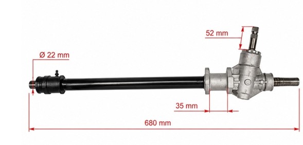 Suzuki OE NOWA 4700356, 4700659, 4706018, 4706019, 48510-83E50, 48510-83E50-000, 900644, 900647, 900658, 900659, 9195074, 9195075, 93173687, 93173688, 93180425 Новий кермовий механізм (рейка) SUZUKI IGNIS / IGNIS II / WAGON R+