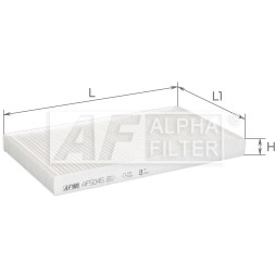 AF5045 ALPHA FILTER Фільтр салону