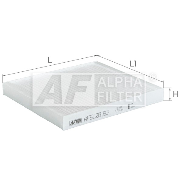 AF5128 ALPHA FILTER Фільтр салону