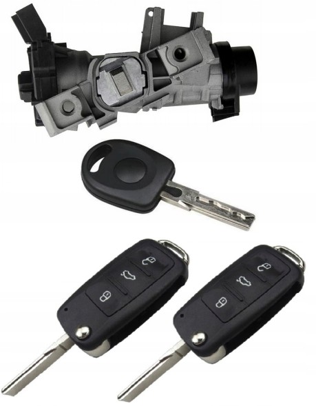 Китай 5906884823597 БЛОК ЗАПАЛЮВАННЯ SKODA CITYGO З КЛЮЧАМИ