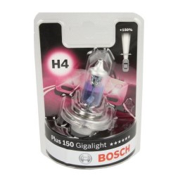 1987301136 BOSCH Автолампа H4 Gigalight Plus 150 12V 60 55 W
