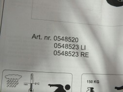 Renault OE 8201505804 RENAULT CAPTUR І ПОРОГОВА ПЛАНКА СТУПІНЬ ПОРІГ ПРАВИЙ ОРИГ