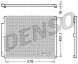 Denso DCN50017 Denso dcn50017 конденсатор, кондиціонер