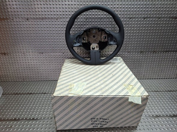 Fiat OE S26340702 ШКІРЯНЕ КЕРМО ЧОРНЕ 71753450 FIAT 500 2007-