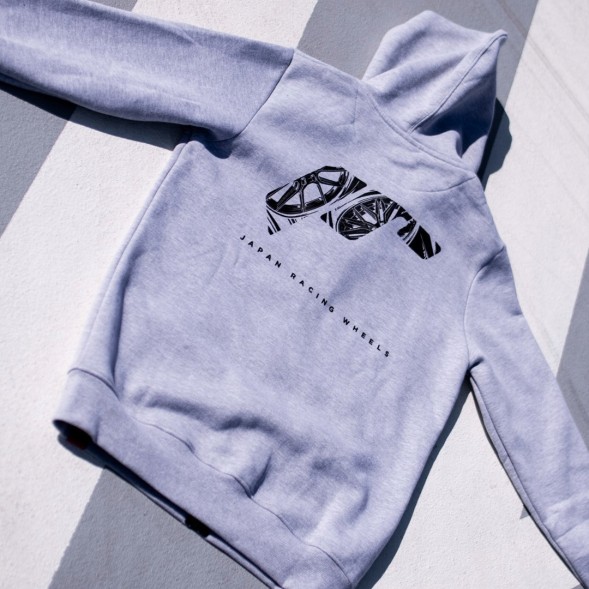 Китай HOODIE-UJRLOGOLG-XXL JR Толстовка унісекс на блискавці з логотипом світло-сірий розмір XXL