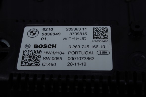 BMW OE 9836949 8719877 5B4A589 5B35D79 5A762C9 5A671B4 5A5A9F3 5A4FD73 5A4B489 5A54CC1 5A2FC70 5A2BDB9 5A2A6C1 5A0F1E9 5A065A9 7928163 СЧЕТЧИК LED HUD ДЛЯ BMW G20 G22 G30 G32 G11 G15 G16 G01 G02 G05 G07