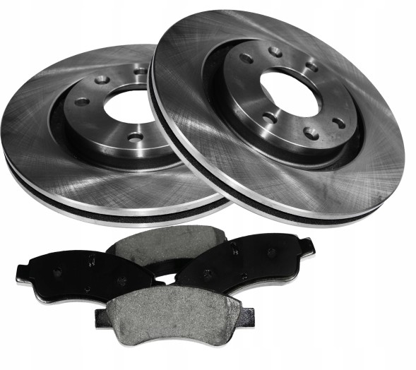 GT-Parts 001925 Диски x2 + колодки peugeot 206 207 301 307 partner citroen c2 с3 c5