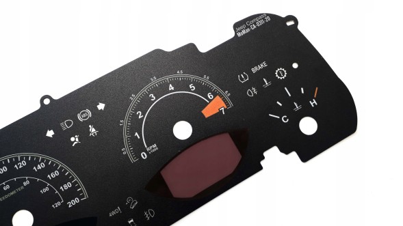 Moman 0089688084632 Заміна дисків спідометра Jeep Compass на км/год