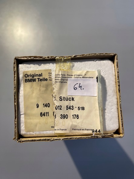 BMW OE Панель управління BMW E32 E34 64118390176 ОРИГ