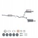 ЄС ZEST.46.223E+46.224E+46.017E Комплект глушника + труба subaru legacy 2.5 16в awd kombi 2003