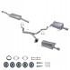 ЄС ZEST.46.223E+46.224E+46.017E Комплект глушника + труба subaru legacy 2.5 16в awd kombi 2003