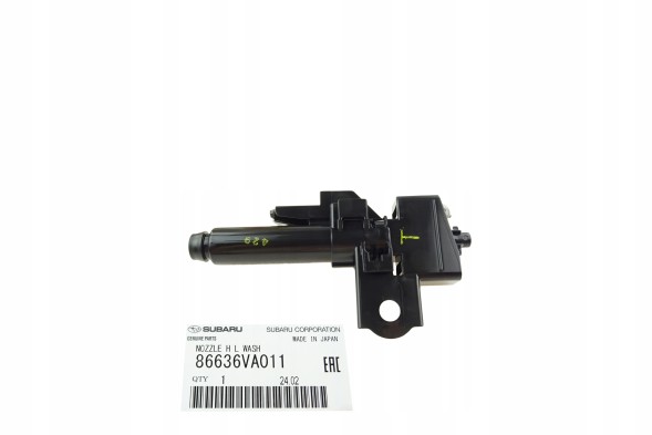 Subaru OE 86636VA011 ФОРСУНКА ОМИВАЧА ФАР ПЕРЕДНІ ЛАМПИ SUBARU WRX LEVORG 2013-