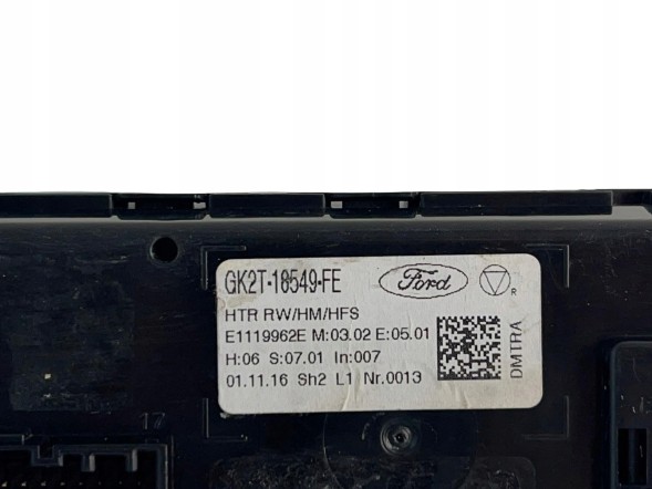 Ford OE Панель кондиціонера GK2T-18549-FE Ford