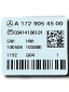 Mercedes-Benz OE MERCEDES BENZ W172 БАГАТОФУНКЦІОНАЛЬНА ПАНЕЛЬ КНОПОК A1729054500