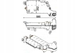 Behr Hella Service BRH8MA 376 750-611/RS5 BEHR HELLA БАК РІДИНИ ДЛЯ РАДІАТОРА