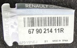 Renault OE 679021411R RENAULT OE ORG ОРИГІНАЛЬНЕ ЗВУКОІЗОЛЮВАННЯ ПІДШИПНИКА RENAULT CAPTUR II - 679021411Р