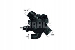 BEHTM 30 97/RS6 BEHR ТЕРМОСТАТ BMW 97C X5 E70 X6 E71 E72 3.0 07- B