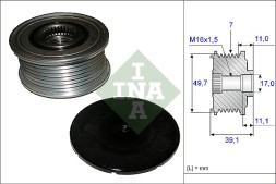 535 0084 10 INA Шків привідного паса