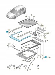 Volkswagen OE 5G6877059A Передня накладка ASO VW