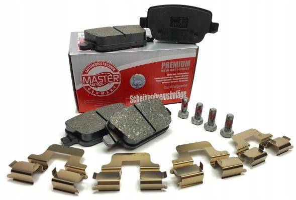 Master-Sport Germany 24011101451-PCS-MS ГАЛЬМІВНИЙ ДИСК MS задній L/P FORD FOCUS І Гальмівний диск + Master-Sport Germany 13046027222N-SET-MS Набір гальмівних колодок, дискові гальма