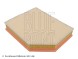 ADF122220 BLUE PRINT Фільтр забору повітря