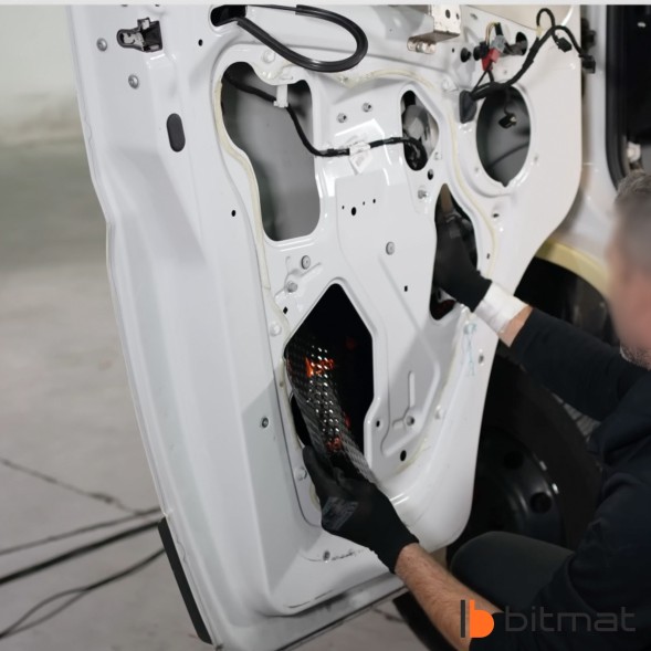 Bitmat AB-25 56× Віброізоляційна (шумоізоляційна) бутилова мати Bitmat 25x50 см, товщина 2,5 мм, Premium Light + 58 інших продуктів