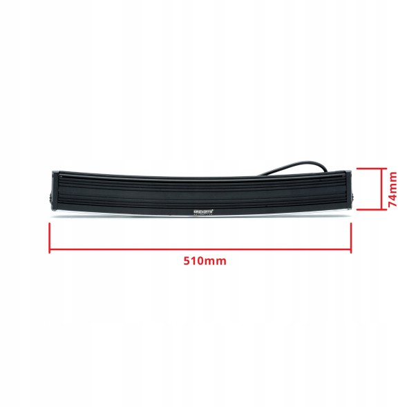 Einparts EPWLD06 Світлодіодна робоча лампа 84w combo вигнута