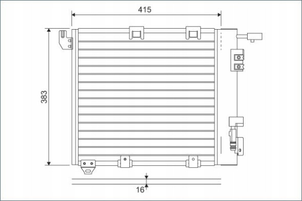 Valeo 817506 Конденсатор - valeo 817506