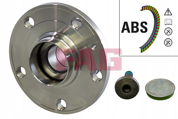 Schaeffler FAG Комплект підшипників колеса FAG 713 6110 00