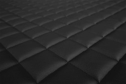 V-maxzone Part VIC-127714 Килимки підлоги ЕКО-Шкіра стьобані (3 шт.) Чорне крісло пасажира